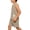 Khaki, variant on Qingpeng Kids Casual Outfit Sleeveless Crew Neck Knit Tank Top And Shorts Relaxed Fit Summer Matching Outfit Set For Kids