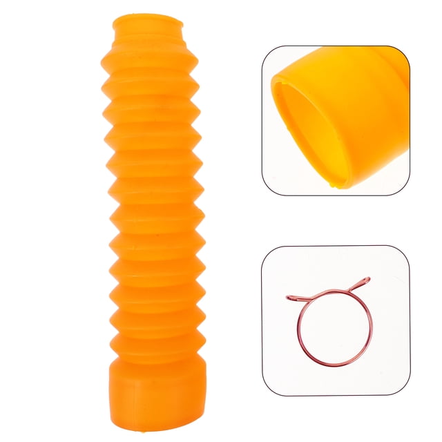 FOMIYES Funda Para Horquilla De Motocicleta Color Amarillo Para Protección Contra Suciedad Y Daños