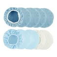 thumbnail image 3 of 20 almohadillas de microfibra para pulir coches, aplicadoras de cera para sellar esmaltes. 7 a 8 pulgadas 10 piezas, 3 of 8