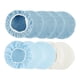 thumbnail image 3 of 20x Almohadillas aplicadoras de cera perfecl para automóvil Esponja pulidora orbital 7 a 8 pulgadas, 3 of 7