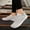 Gray,37, variant on TopLLC Flats Shoes Spring New Lovers Leisure Sports Men And Women Lace-up Flying Woven Flat Walking Shoes Women Shoes