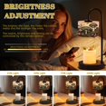 thumbnail image 4 of Candle Warmer Lamp with Timer, Mushrooms Strawberries Dragonflies Leaves Flowers Non-slip Wireless Remote Control Wax Melts Warmer with 4 Bulbs for Home Office Dorm, Birthday Gifts for Women, 4 of 7