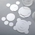thumbnail image 2 of 100 Pieces Mini Size Round Mirror Small Round Mirror Adhesive Mirror, 2 of 4