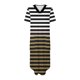 thumbnail image 5 of Vestido de Manga Corta para las Mujeres, Vestido Casual de Cuello en V de Bolsillo de Impresión de Moda Sexy Hecho de Poliéster Ligero para el Verano, Vestido de Verano para las Mujeres, 5 of 6
