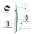 thumbnail image 2 of Electric Ultrasonic Tooth Cleaner Oral Teeth Stain Dental Cleaning Remover Kit Battery Operated, 2 of 5