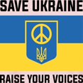 thumbnail image 3 of CafePress - Save Ukraine Raise Your Voices Women's Light T Shi - Women's Classic T-Shirt, 3 of 4