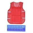 thumbnail image 4 of koolsoo Cooling Ice Vest Lightweight with 8 Reusable Ice Packs for Fishing Sports Picnic Red, 4 of 8
