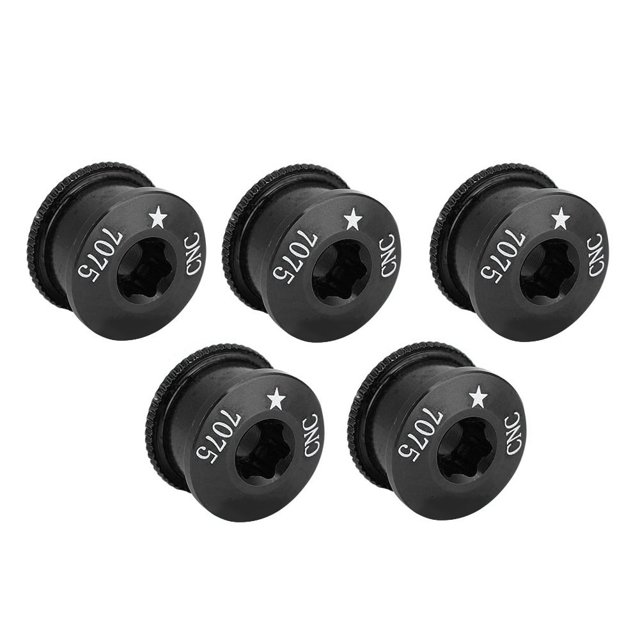Tornillos para rueda de cadena de bicicleta, 5 piezas Tornillo para cadena de bicicleta Tornillo para bicicleta Tornillo para bicicleta compacto y liviano