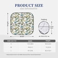 thumbnail image 3 of Sikiie Funny Chicken Print Foldable Car Windshield Sun Visor, Car Window Sunshade Suitable for Sedan, SUV and Truck Car Accessories-Medium, 3 of 6