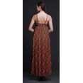 thumbnail image 2 of Bimba Rayon Bird Printed Womens Long Dress Chic Bohemian Summer Maxi Beach Wear-Small, 2 of 5