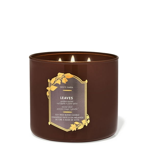 Leaves 3-Wick Candle