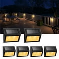 thumbnail image 1 of Luces solares XLUX para peldaños, terrazas, caminos, escaleras, paquete de 6, 1 of 7
