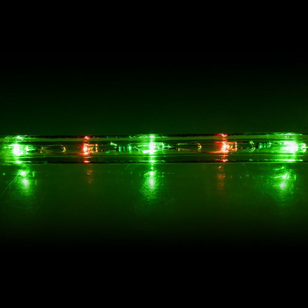 Brilliant Brand Lighting 2 Color Red & Green LED Rope Light - 120 Volt - 148 Feet - Indoor/Outdoor – Cuttable