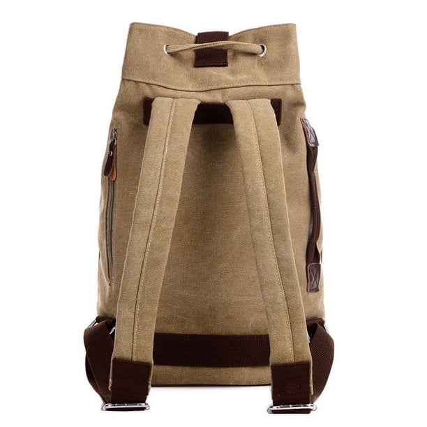Mochila de lona para hombre, bolsa de fitness, bolso de mano para deportes al aire libre, mochila de viaje de gran capacidad a la moda, mochila s