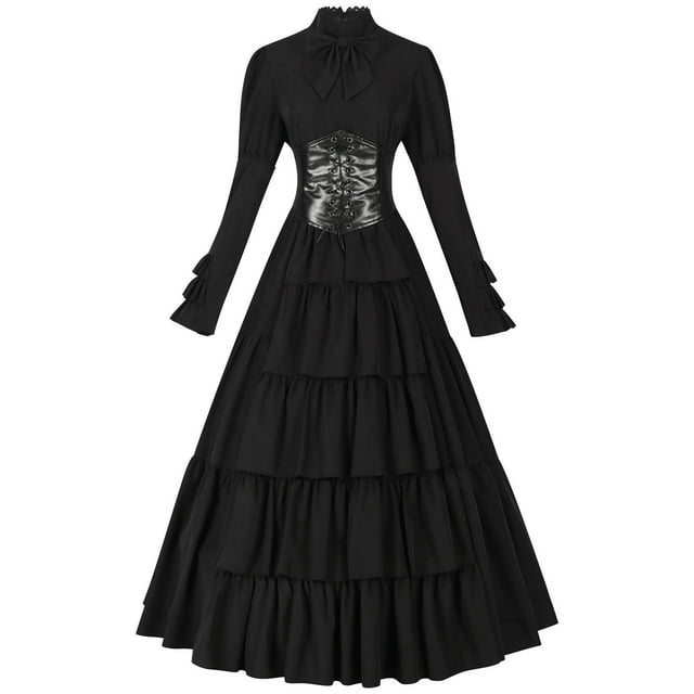 UPPADA Liquidation Robes Vintage de Cocktail pour Femmes Robe Maxi des Années 1950 Manches Évasées Robes Robe de Mariage Corset Robe de Bal Robes pour Femmes Robes Formelles pour Invitée de Mariage Été
