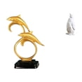 thumbnail image 1 of Figura De Pingüino Delfín Realista Moderna, Estatua De Resina Coleccionable, Adorno Decorativo Para El Hogar, La Oficina, El Escritorio, La Mesa, La Estantería, La Entrada, El Armario, La, 1 of 8