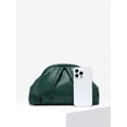 thumbnail image 4 of Women's Woven Cloud Clutch Bag, Dark Green, 4 of 7