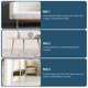 thumbnail image 3 of DEEPCRAFF 32Ud Fundas Transparentes Para Patas De Muebles Con Material PVC Flexible, 3 of 6