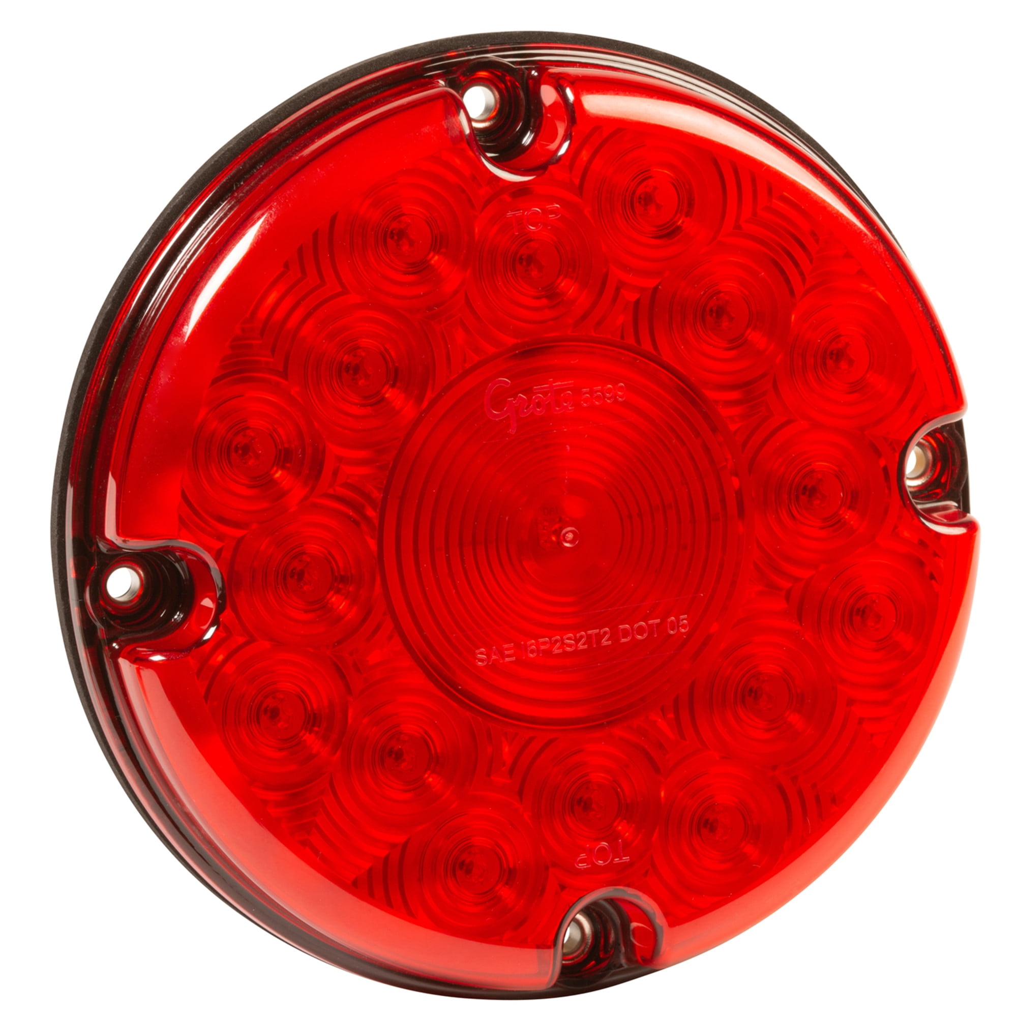 Grote 55992 LED Stop Tail Turn Light - 7 Single Function Turn Red