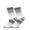 Gray, variant on Slipper Socks for Women with Grippers Non Slip Fuzzy Grip Winter Warm Cozy Thick Comfy Soft Fleece Cabin Socks Pink