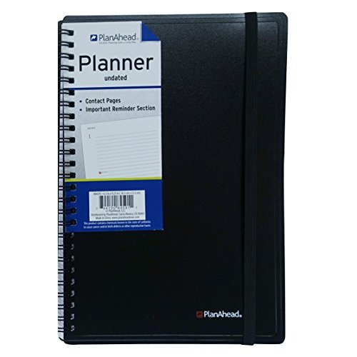 PlanAhead Planning Notebook Assorted 84591