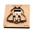 thumbnail image 3 of Leather Cutting Die Easy to Use Multipurpose Embossing Leathercraft Handwork Cow Cow Shaped, 3 of 9