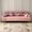 Pink, variant on Vintage Pink Velvet Sofa with Armrests for Living Rooms