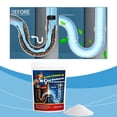 thumbnail image 6 of Drain Cleaner Powder Sink Pipe Unclogger Powerful Blockage Removal Odor Eliminator Fast Acting Drain Maintenance Solution For Kitchen Bathroom Home Plumbing Maintenance Users, 6 of 9