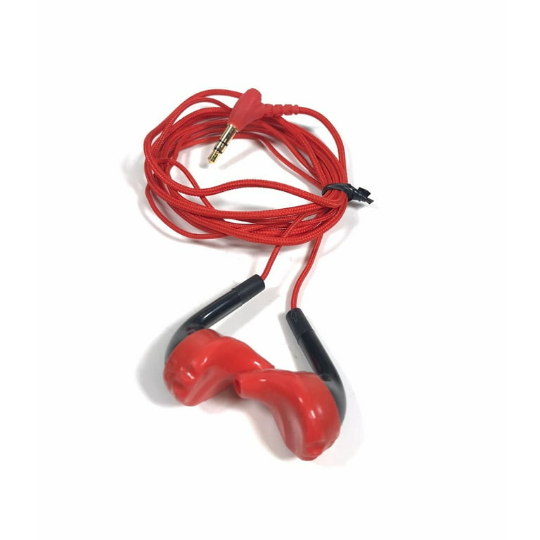 Yurbuds Ironman Inspire Duro Sport Earphones with Cloth Cords - Red/Black
