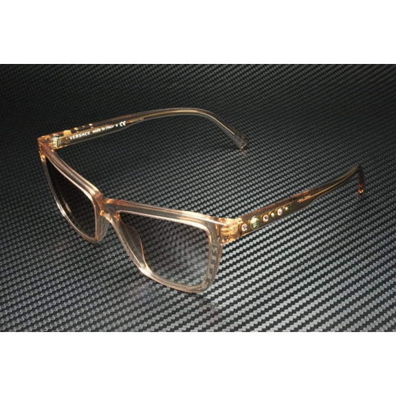 Versace VE4354B Sunglasses 524194-55 - Women's, Transparent Brown Frame, VE4354B-524194-55