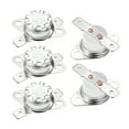 thumbnail image 5 of Uxcell Temperature Control Switch Thermostat 130°C 10A N/C 5 Pack, 5 of 5