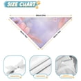 thumbnail image 6 of Dog Bandana 2 Pack,Delicate Floral Watercolor Pattern Bandanas for Dogs,Cat Bandana,Small/ Large Dog Bandana 2 Size,Dog Bandanas, 6 of 6