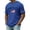 Blue #6, variant on American Flag Shirts Men 4th of July Patriotic Shirt USA Star Stripes Graphic Tees Independence Day Short Sleeve Tops White 5XL