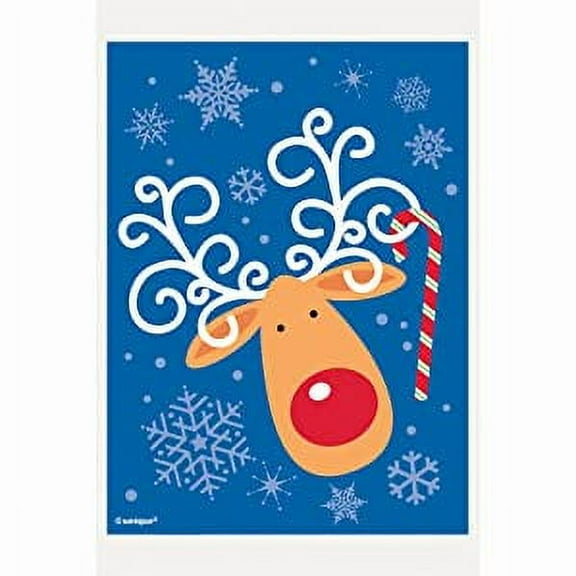 Reindeer Christmas Treat Bags, 50ct