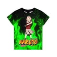 thumbnail image 1 of Naruto T Shirt 3D Printed Girls Streetwear Children Kids Clothes Summer Anime Uchiha Sasuke Boys Short Tshirt O-Neck TopsKids 140(7-8T) Gao Jinjia LED, 1 of 2