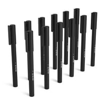 Staples TRU RED Quick Dry Gel Pens Medium Point 0.7mm Black 24/Carton TR54480-CCVS