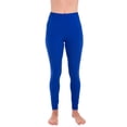 thumbnail image 2 of Ultra Soft High Rise Waist Full Length Basic Leggings, 2 of 5