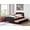 Black, variant on HMYG Twin Bed with Trundle and Slats, Dark Cherry