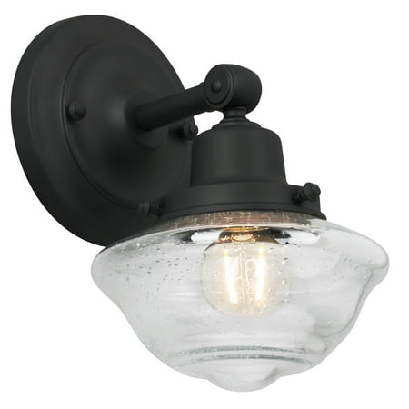 

Design House Schoolhouse Wall Sconce in Matte Black