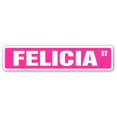 thumbnail image 1 of SignMission SS-FELICIA 4 x 18 in. Felicia Street Sign, 1 of 5