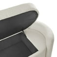 thumbnail image 5 of Nebula Boucle Upholstered Bench, 5 of 7