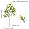thumbnail image 2 of Artificial Branch Christmas Decor, with Berries Pinecone 5 Styles for Home Tree, 19.7in for Mantel Centerpiece Wreath Decor, 2 of 5