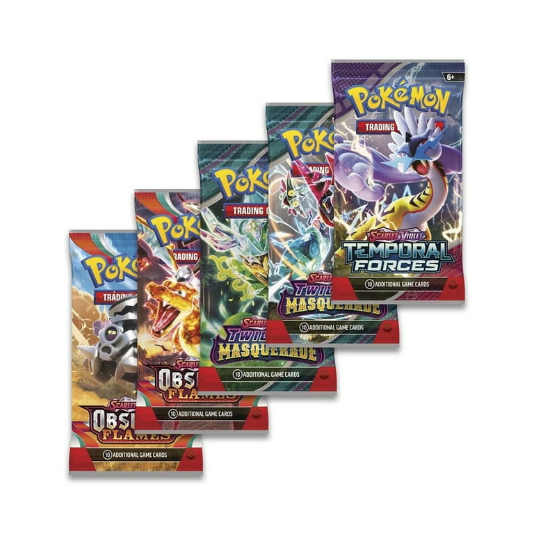 walmart 25 card pokemon pack SPRING D7 SV5 IMPULSE BLISTER It features special cards Pokemon Cards Compatible Collectibles Double