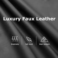 thumbnail image 5 of vidaXL Electric Massage Chair Black Faux leather, wood, iron Regular, 5 of 9