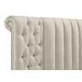 thumbnail image 5 of Sonya 4-piece Upholstered Queen Bedroom Set Ivory, 5 of 18