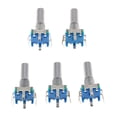 thumbnail image 2 of Almencla 5 Pièces de Codeur Rotatif de Qualité avec Interrupteur EC11 Potentiomètre Numérique audio, 2 of 8