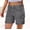 Gray, variant on High Waisted Cargo Shorts Women Tactical Cargo Shorts Women Elastic Waist Shorts Women Running Shorts Boho Shorts for Women Shorts for Women Casual Summer Bermuda Shorts Women Comfy Shorts for Wome