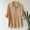 Khaki, variant on Womens Loose Buttons Down Pocket Blouse Tops Solid Casual Long Sleeve Shirt Blouse Colla Shirt Female Workout Shirts Silk Shirt Womens Button down Work Shirt Ladies Button down Shirt Ling Sleeve Shirt