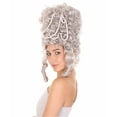 thumbnail image 2 of HPO Adult Women’s Baroque Marie Antoinette Historical Wig| Multiple Color | Synthetic Fiber| Wefted Cap, 2 of 17