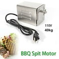 thumbnail image 6 of 15W Electric Grill Rotisserie BBQ Motor,110V Grill Rotisserie Motor 88lb Balanced Load for Pig Lamb Chicken Goat Charcoal Rotisserie Oven, Stainless Steel Electric Motor T-Bar Driv, 6 of 7